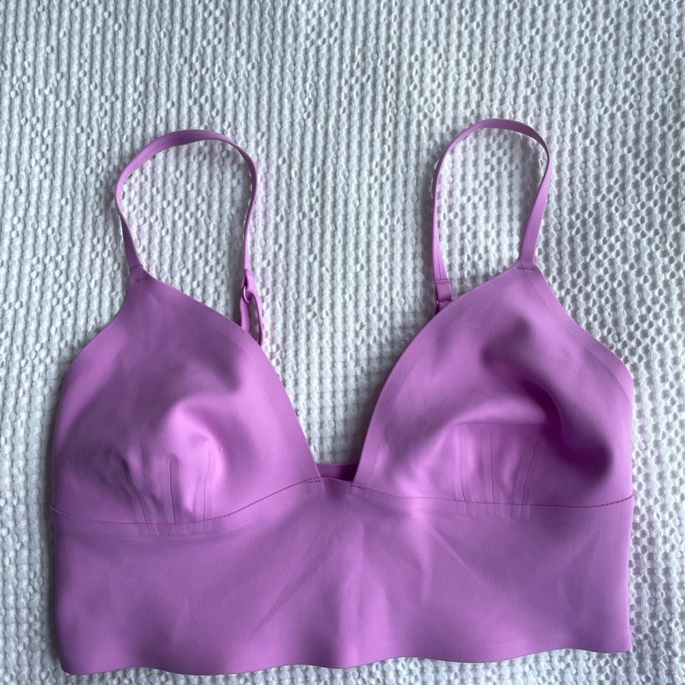 Free People Lavender/Lilac Seamless Bralette top
